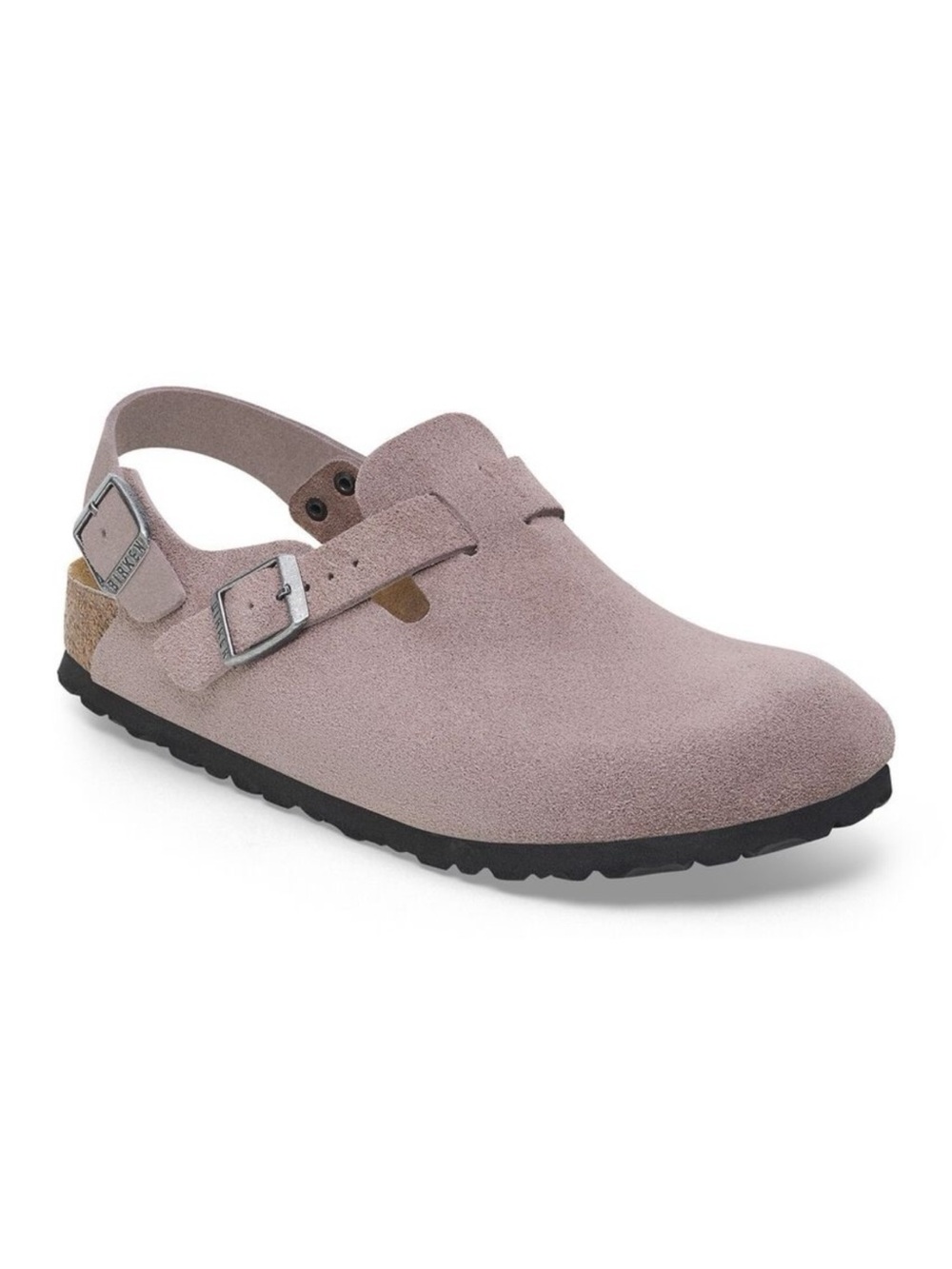 BIRKENSTOCK TOKIO II SUEDE
CLOGS FADED PURPLE 36 5 NEW!
